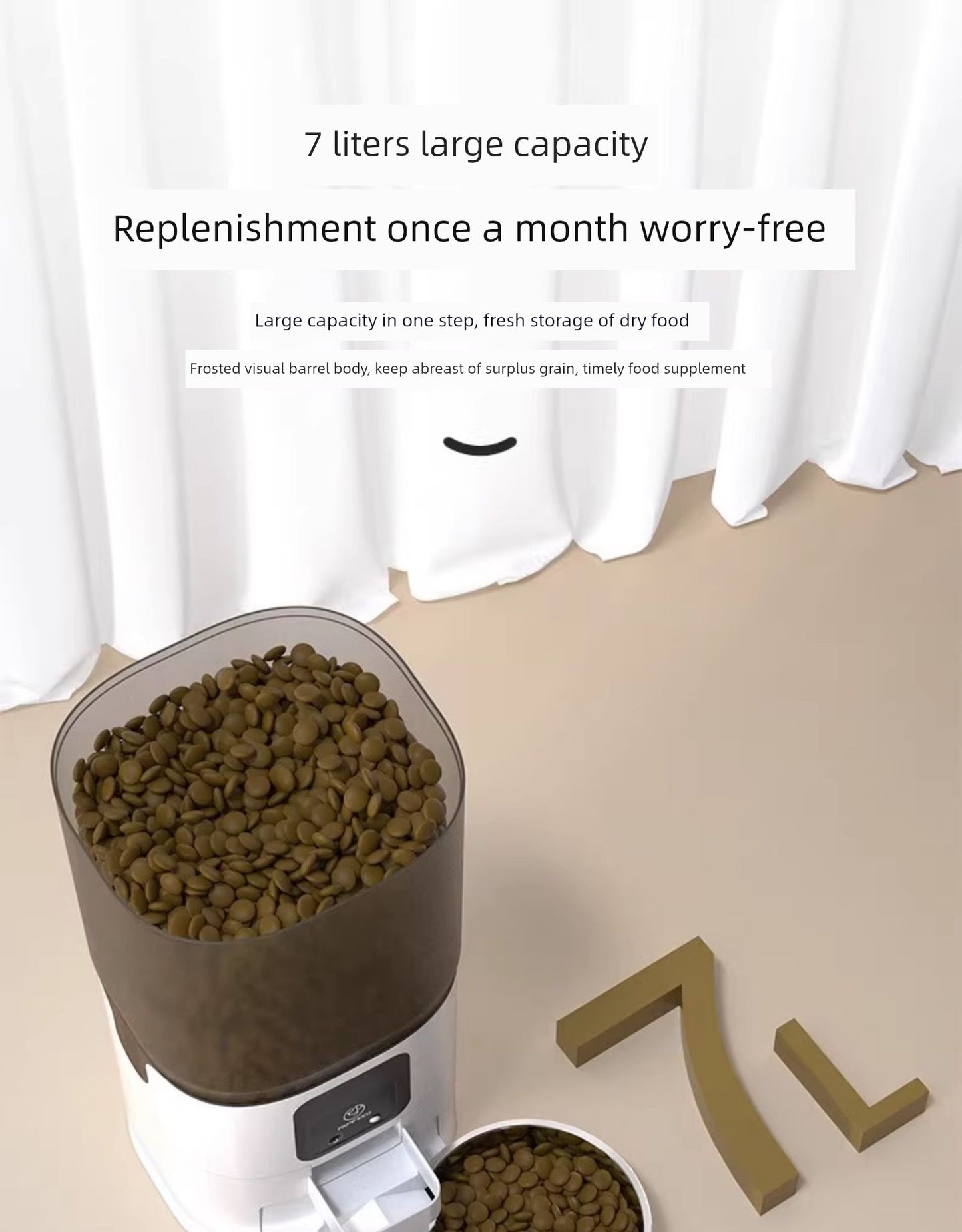 Papifeed Double Bowl Automatic Feeder Cat Dog Food Pet Timing Visual Intelligent Feeding Machine Large Capacity