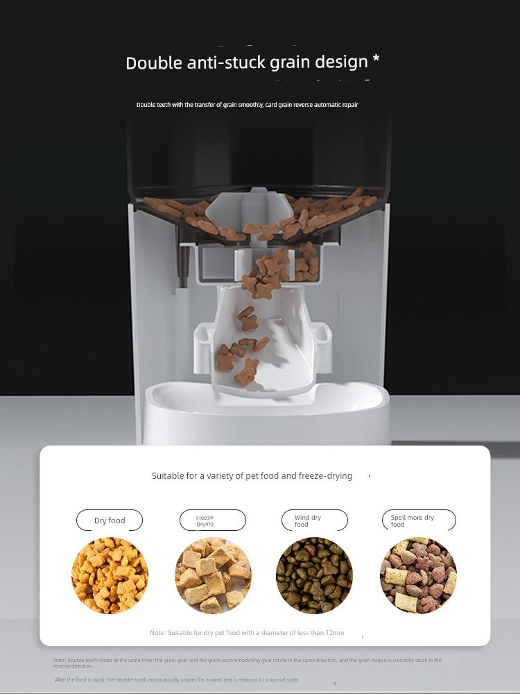 AI Master Pet Intelligence Automatic Pet Feeder Cat Food Dog Food Timing Quantitative Feeding Machine Feeding Machine Pet Supplies