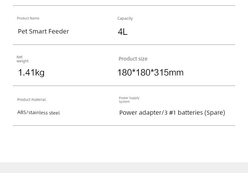AI Master Pet Intelligence Automatic Pet Feeder Cat Food Dog Food Timing Quantitative Feeding Machine Feeding Machine Pet Supplies
