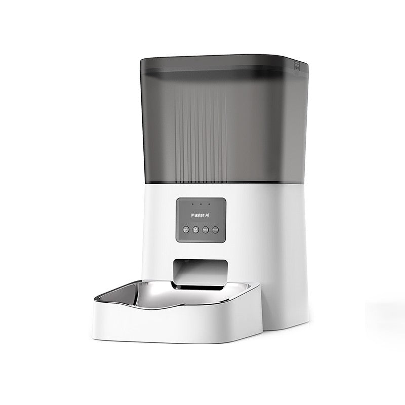 AI Master Pet Intelligence Automatic Pet Feeder Cat Food Dog Food Timing Quantitative Feeding Machine Feeding Machine Pet Supplies